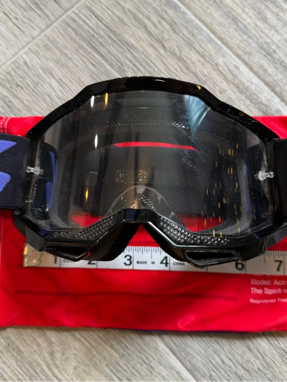 100 Percent Accuri 2 Motocross Mountain Biking Adult Goggles (Moore Clear Lens)